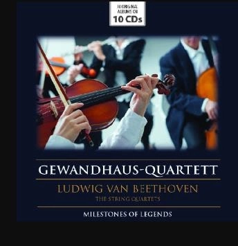 GEWANDHAUS QUARTETT / ゲヴァントハウス四重奏団 / BEETHOVEN:DIE STREICHQUARTETTE (10CD)