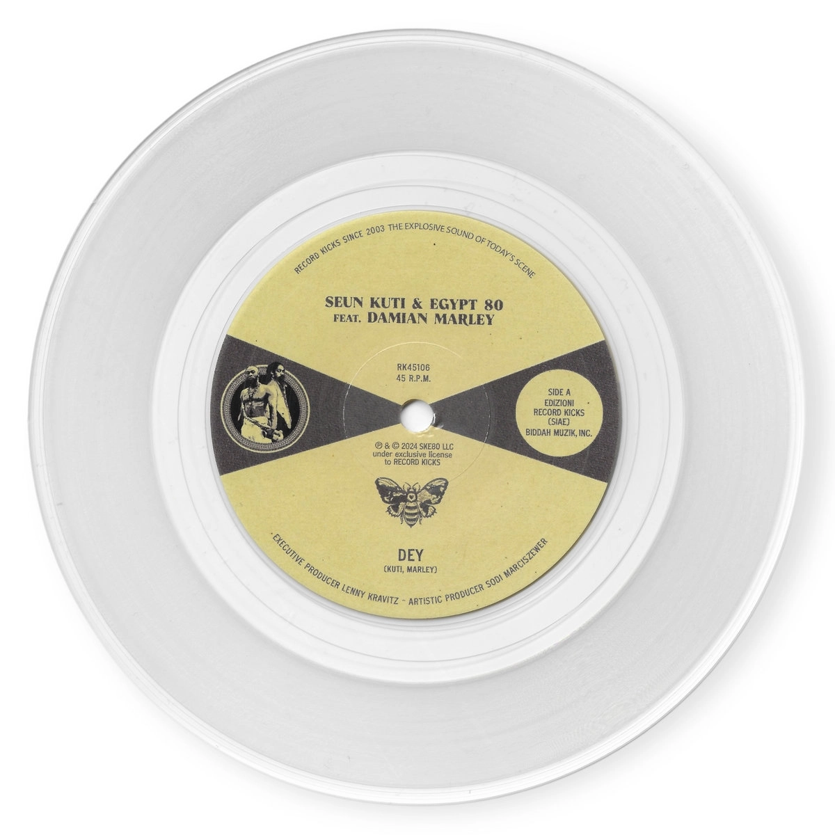 SEUN KUTI & EGYPT 80 / シェウン・クティ&エジプト80 / DEY (FEAT. DAMIEN MARLEY) / DEY (INSTRUMENTAL)