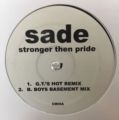 SADE / シャーデー / LOVE IS STRONGER THAN PRIDE (HOUSE MIXES)
