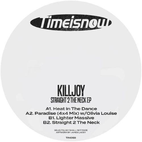KILLJOY / STRAIGHT 2 THE NECK EP [RED VINYL / LABEL SLEEVE]