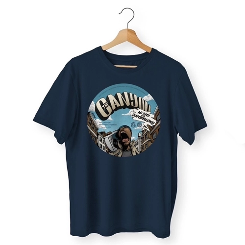 A.G. (D.I.T.C.) AND SOUTHPAW CHOP / A.G. D.I.T.C. AND SOUTHPAW CHOP / THE CANYON  Tシャツ (ネイビー Lサイズ)