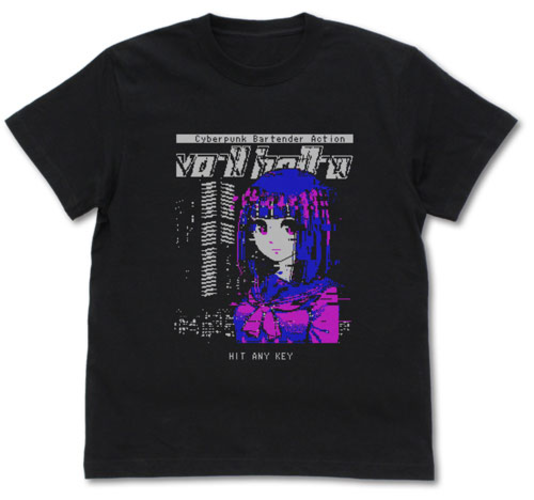 COSPA / S / BLACK / VA-11 Hall-A アナ Tシャツ