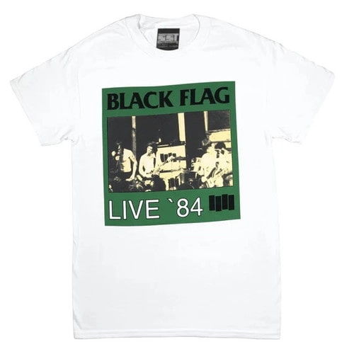 BLACK FLAG / ブラック・フラッグ / L/LIVE '84 T-SHIRT