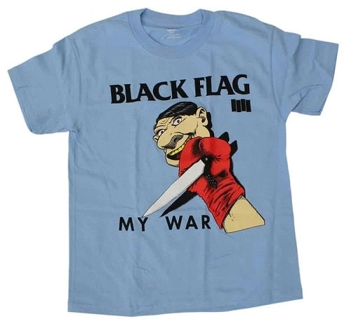 BLACK FLAG / ブラック・フラッグ / L/MY WAR T-SHIRT (BLUE)
