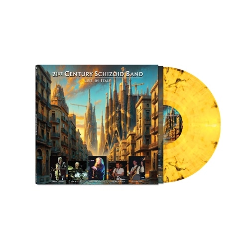 21ST CENTURY SCHIZOID BAND / トウェンティ・ファースト・センチュリー・スキッツォイド・バンド / LIVE IN ITALY: LIMITED YELLOW MARBLE COLOR VINYL