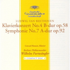 WILHELM FURTWANGLER / ヴィルヘルム・フルトヴェングラー / ベートーヴェン:ピアノ協奏曲第4番、交響曲第7番