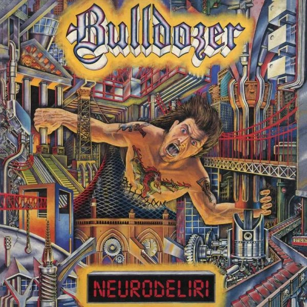 BULLDOZER / ブルドーザー / NEURODELIRI (ELECTRIC BLUE PURPLE ORANGE SPLATTER VINYL)