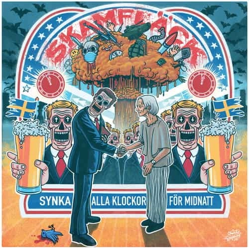 SKAMFLACK / SYNKA ALLA KLOCKOR FOR MIDNATT (LP)