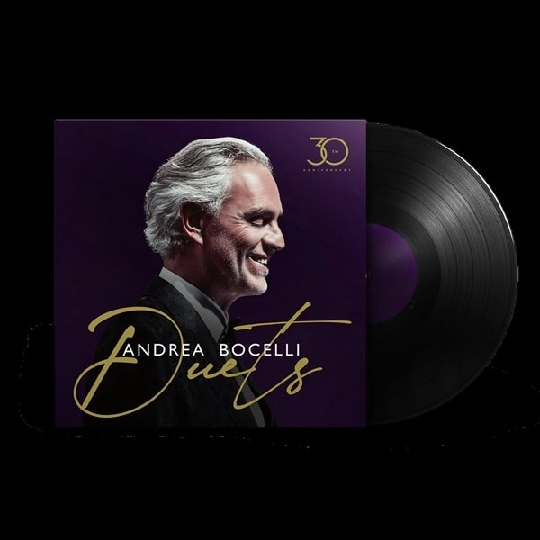 ANDREA BOCELLI / アンドレア・ボチェッリ / DUETS (LP)