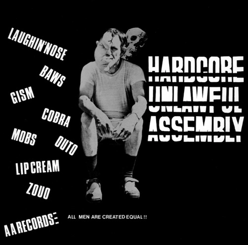V.A. (MCR COMPANY) / ハードコア不法集会（LP）（2024 REISSUE）追加プレス / HARDCORE UNLAWFUL ASSEMBLY(LP)(2024 REISSUE) Addition Press