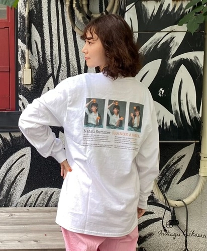 Natsu Summer / ナツ・サマー / オレンジ通信 Long T-shirts XL / ORANGE AIRMAIL