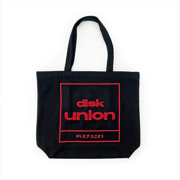 DISKUNION / ディスクユニオン / diskunion Wool Melton Tote bag L (Black)