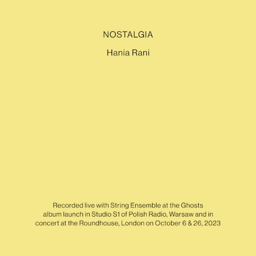 HANIA RANI / ハニャ・ラニ / ノスタルジア / NOSTALGIA