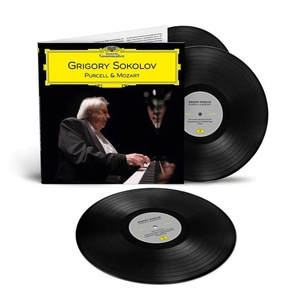 GRIGORY SOKOLOV / グリゴリー・ソコロフ / PURCELL:GROUND IN GAMUT/MOZART:PIANO SONATA NO.13 (LP)