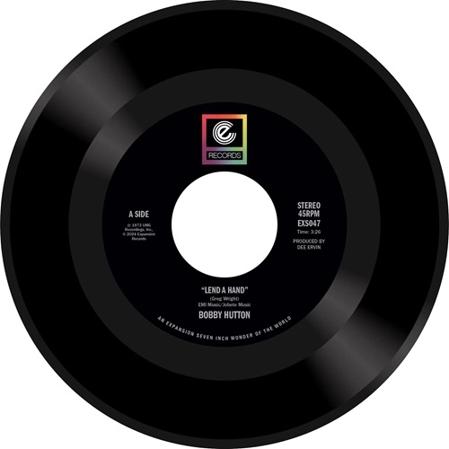 BOBBY HUTTON / ボビー・ハットン / LEND A HAND / COME SEE WHAT'S LEFT OF ME