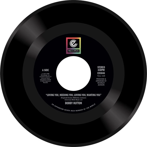 BOBBY HUTTON / ボビー・ハットン / LOVING YOU,NEEDING YOU,LOVING YOU,WANTING YOU / WATCH WHERE YOU'RE GOING