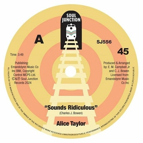 ALICE TAYLOR / SOUNDS RIDICULOUS