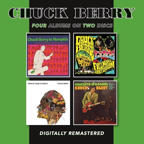 CHUCK BERRY / チャック・ベリー / IN MEMPHIS / LIVE AT THE FILLMORE AUDITORIUM / FROM ST LOUIE TO FRISCO / CONCERTO B.GOODE