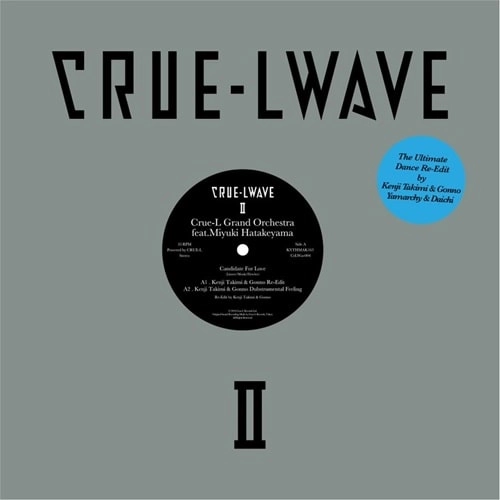 CRUE-L GRAND ORCHESTRA FEAT.MIYUKI HATAKEYAMA / Candidate For Love（Kenji Takimi & Gonno Re-Edit） / Got To Be Real（Yamarchy & Daichi Re-Edit）