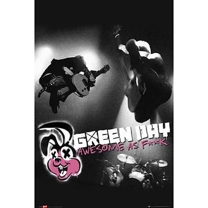 GREEN DAY / グリーン・デイ / AWESOME AS BRAVADO (POSTER)