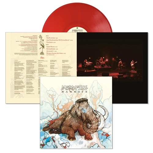 BEARDFISH / ビアードフィッシュ / MAMMOTH: LIMITED RED TRANSLUCENT COLOR VINYL