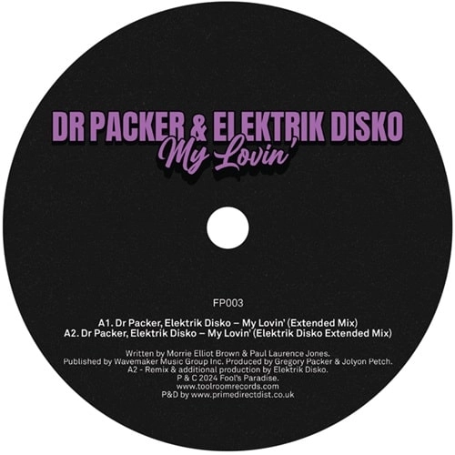 V.A. (FOOL'S PARADISE) / FOOL'S PARADISE SAMPLER VOL. 3 (DR PACKER, ELEKTRIK DISKO, MATTEI & OMICH, RE-TIDE, LUKAS SETTO)