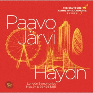 PAAVO JARVI / パーヴォ・ヤルヴィ / ハイドン:交響曲第94番「驚愕」・第95番・第98番・第99番