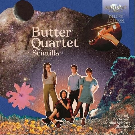 BUTTER QUARTET / バター・クァルテット / SCINTILLA EARLY ITALIAN STRING QUARTETS