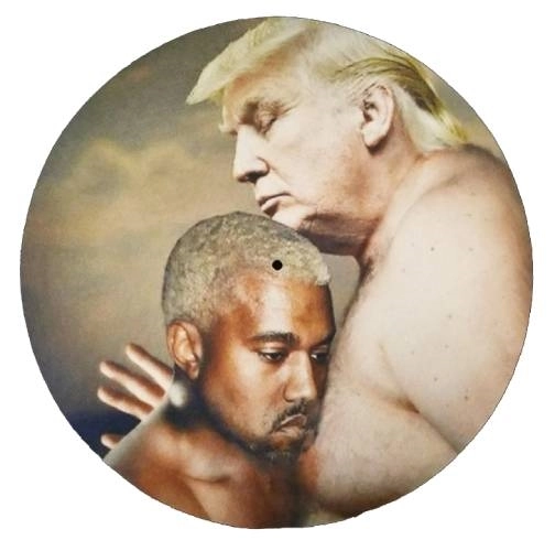 Kanye West & Donald Trump (aka Donye) / Dragon Energy - Single Slipmat