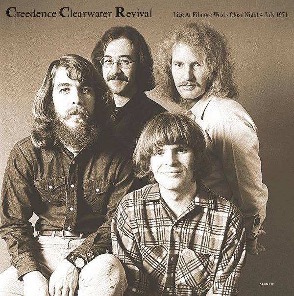 CREEDENCE CLEARWATER REVIVAL / クリーデンス・クリアウォーター・リバイバル / LIVE AT FILMORE WEST - CLOSE NIGHT JULY 4, 1971 (LP)