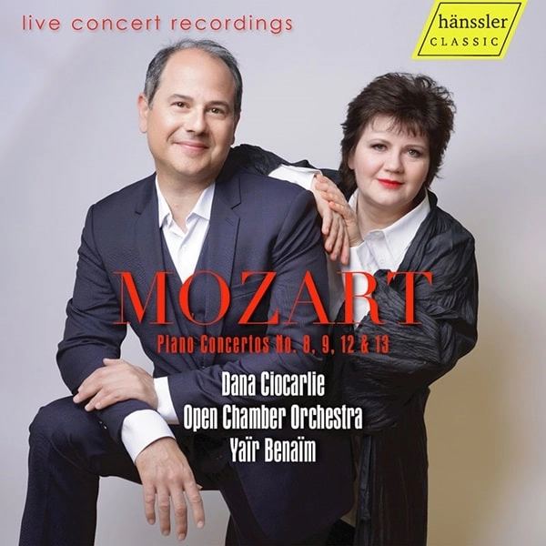 DANA CIOCARLIE / ダナ・チョカルリエ / MOZART:PIANO CONCERTO NO.8&9/CONCERTO NO.12&13 VERSION FOR PIANO&STRING QUARTET