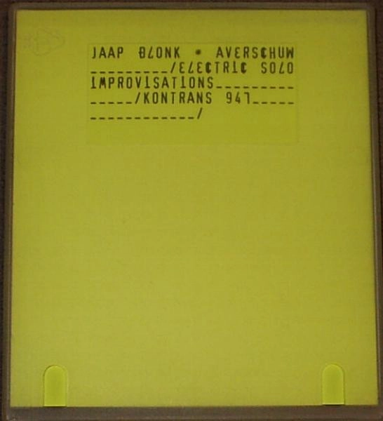 JAAP BLONK / AVERSCHUW