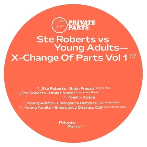 STE ROBERTS & YOUNG ADULTS / X-CHANGE OF PARTS VOL 1 EP