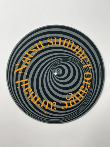 Natsu Summer / ナツ・サマー / オレンジ通信　スリップマット<グレー> / ORANGE AIRMAIL SLIPMAT <GRAY>