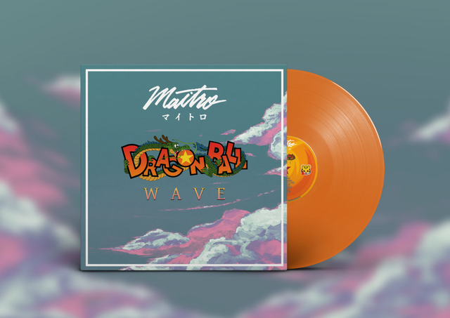 MAITRO / DRAGONBALL WAVE LIMITED EDITION 12 CLEAR CARNELIAN ORANGE VINYL (LP) / DRAGONBALL WAVE