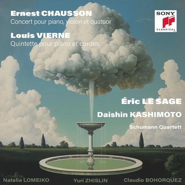 ERIC LE SAGE / エリック・ル・サージュ  / CHAUSSON:CONCERT/VIERNE:PIANO QUINTET