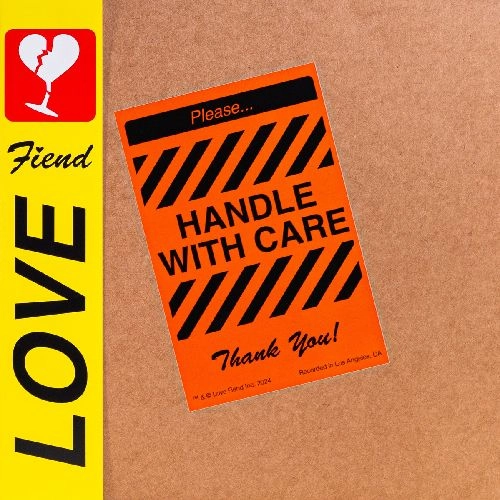 LOVE FIEND / ラヴ・フィエンド / HANDLE WITH CARE (LP-BLACK)