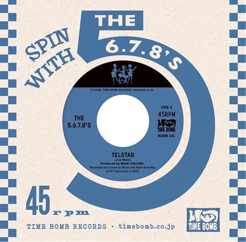 THE 5.6.7.8.'S / Telstar / Radium Girls（7"）