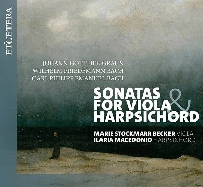 MARIE STOCKMARR BECKER / マリーエ・ストクマー・ベカー / GRAUN/W.F.BACH:SONATAS FOR VIOLA&HARPSICHORD