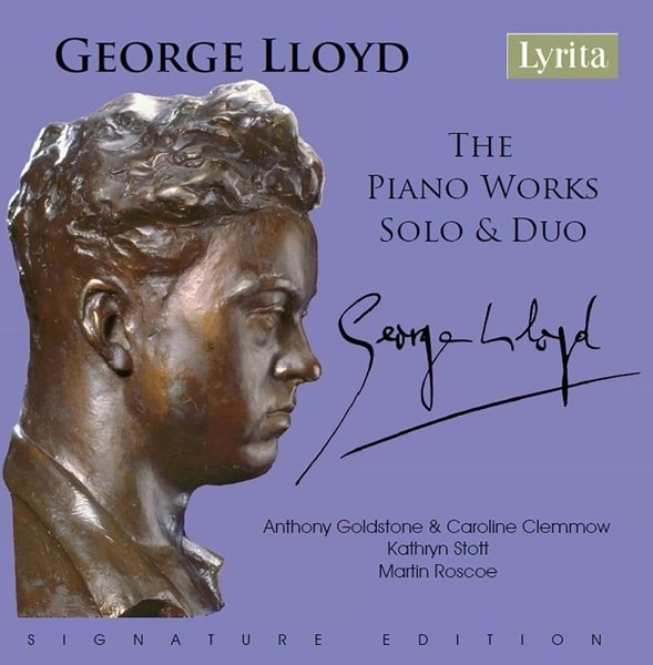 ANTHONY GOLDSTONE / アンソニー・ゴールドストーン / GEORGE LLOYD:PIANO WORKS FOR SOLO&DUO (CD-R)