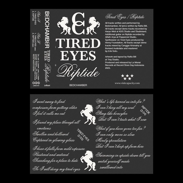 BEDCHAMBER / ベッドチャンバー / TIRED EYES/ RIPTIDE