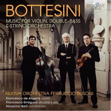 MASSIMO BELLI / マッシモ・ベッリ / BOTTESINI:MUSIC FOR VIOLIN,DOUBLE BASS&STRING ORCHESTRA