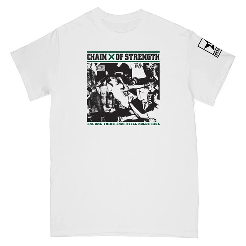 CHAIN OF STRENGTH / チェイン・オブ・ストレングス / M/THE ONE THING THAT STILL HOLDS TRUE (WHITE) - T-SHIRT