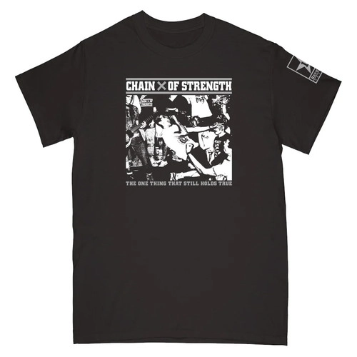 CHAIN OF STRENGTH / チェイン・オブ・ストレングス / XL/THE ONE THING THAT STILL HOLDS TRUE (BLACK) - T-SHIRT