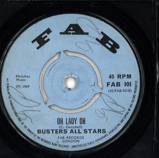 BUSTERS ALL STARS / バスターズ・オール・スターズ / PUM-PUM A GO KILL YOU / OH LADY OH