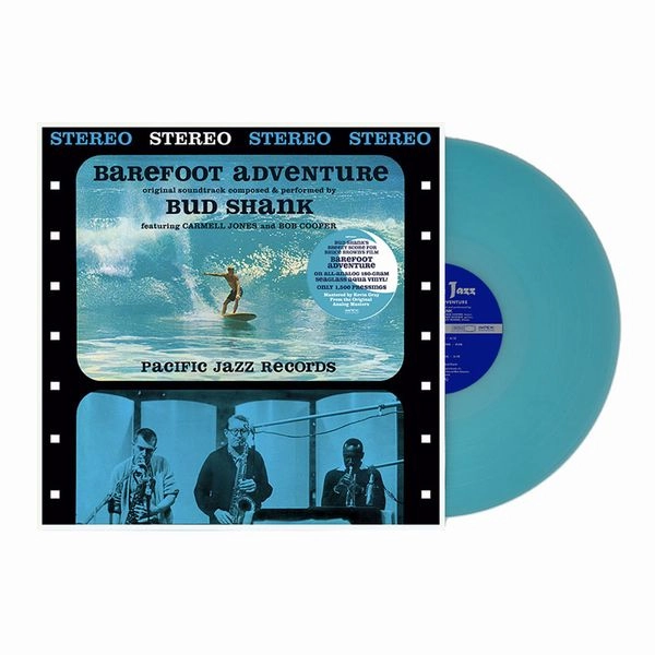 BUD SHANK / バド・シャンク / BAREFOOT ADVENTURE (Numbered Limited Edition 180g LP) (Seaglass Aqua Vinyl)