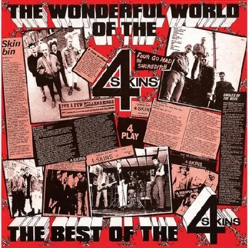 4 SKINS / WONDERFUL WORLD...THE BEST OF THE 4 SKINS (LP)