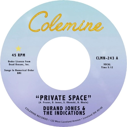 DURAND JONES & THE INDICATIONS / ドラン・ジョーンズ&ザ・インディケーションズ / PRIVATE SPACE / SEA OF LOVE