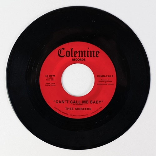 THEE SINSEERS / シンシアーズ / CAN'T CALL ME BABY / TAKE A CHANCE