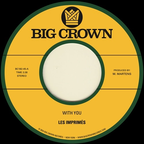 LES IMPRIMES / レ・アンプリメ / WITH YOU / ONLY LOVE